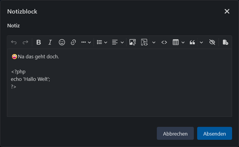 Notizblock